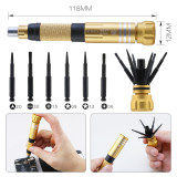 BST-8911A 13in1 Multifunctional tools Set For iPhone Laptop Mini Electronic Screwdriver Bits Mobile Repair Tools Kit Set