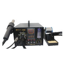 BEST 968 Professional Production 450w PCB Bga Rework Station for Mobile phone motherboard tool