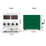 Best 1502DD Adjustable DC Power Supply 0-2A 15V Digital Display Phone Repair Power Supply Continuous Conductive DC Regulator
