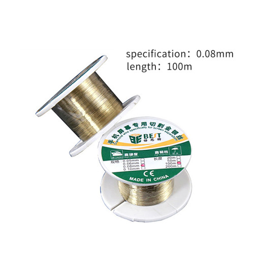 BEST Special Cutting Diamond Wire Separation Wire For Mobile Phone Screen BEST 0.08mm Cutting Wire (100M)
