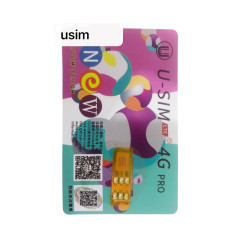 U-SIM 4G PRO Apple Card Sticker iPhoneXR/MAX /11/12/13 series Card Sticker Triple Screen 4G
