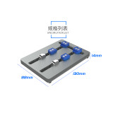 Mijing T22, T23, T24, T26 maintenance fixture Aluminum alloy bearing mobile phone PCB motherboard maintenance platform