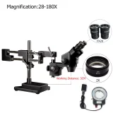 3.5X-180X Continuous Zoom Binocular Stereo Microscope Binocular Microscope Binocular Microscope Zoom 45 90 180X