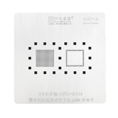 AMAOE /A8/A9/A10/A11/A12/A13/A14 CPU/tin planting stencil /CPU+RAM/stencils