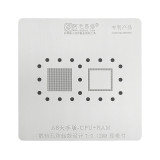 AMAOE /A8/A9/A10/A11/A12/A13/A14 CPU/tin planting stencil /CPU+RAM/stencils