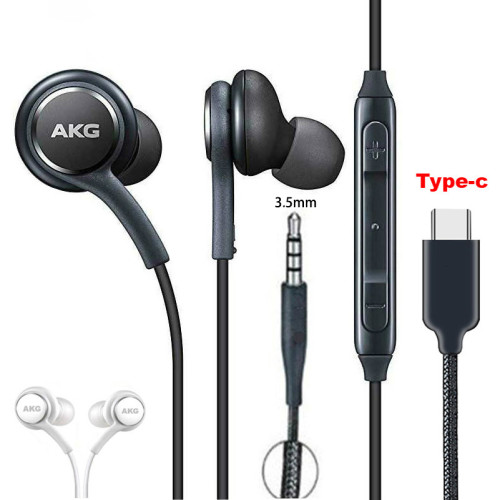 Samsung Earphones EO IG955 AKG Headset In-ear 3.5mm/Type c with Mic Wired for Galaxy S20 note10 S10 S10+ S9 S8 S8+ S7 S6 huawei