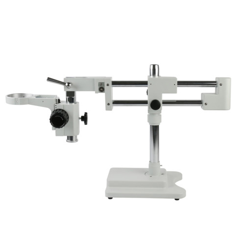 Universal Double Boom Lab Industrial Zoom Trinocular Stereo Microscope Holder Bracket Arm Stand 76mm Microscopio Accessories