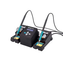 Lead Free Solder Station 75W Constant Dual Solder Iron Rework Station for Phone Repair Welding Station With Sleep Mode UYUE3600