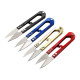 Stainless Steel Handcrafted Mini Scissors U Shape Clippers Craft Tailor Scissors For mobile Phone Repair Cable Cutter
