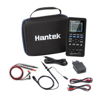 Hantek 3in1 Digital Oscilloscope+Waveform Generator+Multimeter Portable USB 2 Channels 40mhz 70mhz LCD Display Test Meter Tools