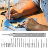 UD-320 Accurate Repair Screwdriver Sets S2 Steel Screwdriver Bit Magnetic Manual Tools