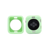 Ful cover Silicone protective case for strap watchband for Apple iWatch series 5 4 3 6 40mm 44mm 38mm 42mm
