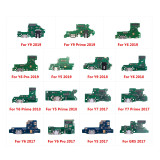 Charging Port Dock Plug Connector Charger Board Microphone Flex Cable For HuaWei Y9 Y7 Y6 Pro Y5 Prime GR5 2017 2018 2019