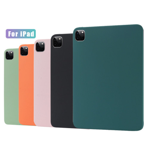 Original Liquid Silicone Case For iPad Pro 2020 11 12.9 10.5 Cover For iPad Mini 5 10.2 2019 Air 4 3 For iPad 2018 9.7 10.9 Case