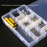 Motherboard Chip Screw Electronic Parts Storage Box Can Be Split Transparent Tool Boxs