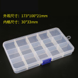 Motherboard Chip Screw Electronic Parts Storage Box Can Be Split Transparent Tool Boxs