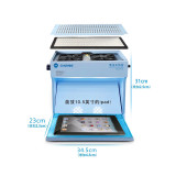 SS-917C Dust Free Working Room Anti Dust Working Bench Adjustable Wind Cleaning Room For Phone Refurbish Repair Workbench