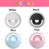 USB Charge Selfie Ring Light Photographic Lighting Phone Photography Ring Light Led Ring Light for Smartphone
