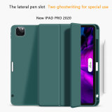 Leather Case for iPad Pro 11 2020 & 2018, PU Leather Smart Cover  for New iPad Pro 11 inch 2nd Gen with pencil
