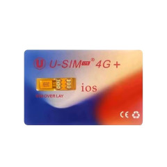 U-SIM 4G+ unlock card for iphone 6G - 12 pro max ios14