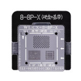 WL BGA Reballing NAND Baseband Stencil For Iphone 6 7 8 X XS