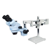 SUNSHINE SZM45T-STL2 Trinocular HD Stereo Microscope 7X-45X Big Boom Stand Universal Bracket Microscope for Mobile Phone Repair