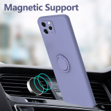 Silicone Case With  Magnetic Ring Holder for iphone 7G - 12 pro max