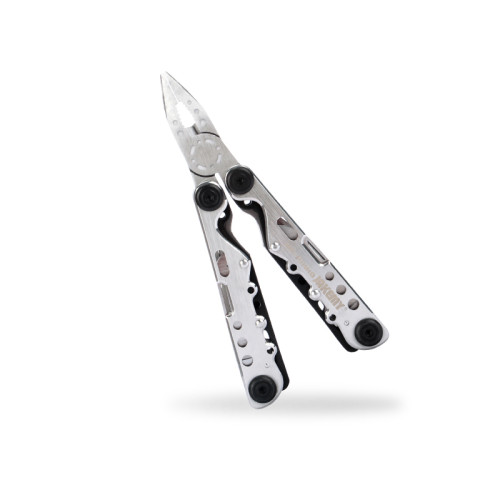 Wholesale PJ1010 10 In 1 Outdoor Folding Combination Tools Stainless Steel Multifunctional Pliers Can Opener Key Buckle Slotted