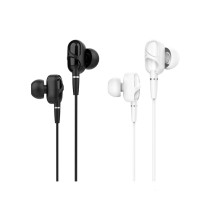 HOCO. M62 dual moving coil wired earphones with mic 3.5mm stereo pin