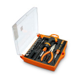 JAKEMY JM-6115 60 in1 Multifunctional Precision ratchet socket screwdriver set household repair tool Kit Mobile Phone Computer