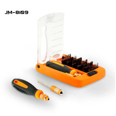 JAKEMY JM-8109 Unique Hot Product Screwdriver Set DIY Repair tool Box with Accessories for Cell phone Laptop Eyeglass