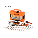 JAKEMY JM-8146 47  in 1  magnetic diy repair tool kit hardware tool Maintenance screwdriver bit set
