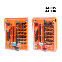 Jakemy JM-8115/JM-8116  precision screwdriver set with torx hex cross head Screwdriver bits repair for iphone samsung phone