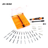 JAKEMY JM-8132 45 IN 1 Wholesale High Quality DIY Hand Tool Magnetic Precision Screwdriver Set for Cellphone Laptop Game pad
