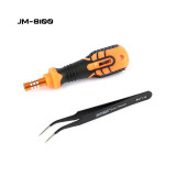 AKEMY JM-8100/8101  32 IN 1 High Quality Precision Screwdriver Tool Kit with Adjustable Ratchet Handle and Tweezers for Electronics