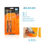 Jakemy JM-8120 6-in-1 Apple Mobile Phone Screwdriver Set Iphone 5 Disassembly Tool