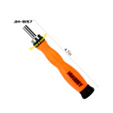 JAKEMY JM-8157 20 pcs in 1Portable precision ratchet screwdriver set with magnetism for DIY household electronics maintenance