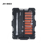 JAKEMY 2020 New Product JM-8163 62 IN 1 Precision S-2 Screwdriver Set  for Home Electronics Repair