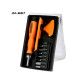 JAKEMY JM-8157 20 pcs in 1Portable precision ratchet screwdriver set with magnetism for DIY household electronics maintenance