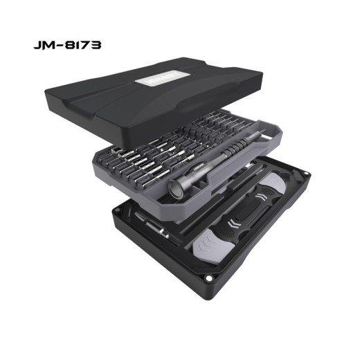 New Product JM-8173 Professional Screwdriver Repair Tool box Set with Multi-layer Design for Home Improvement DIY Repair