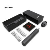 JAKEMY NEW PRODUCT JM-Y01 Portable Magnetic Cordless Electric Screwdriver Set DIY Power Tool for TV Laptop Household Repair