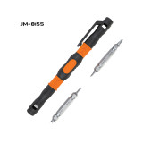 JAKEMY JM-8155 3 pcs in 1 plastic pen shape portable pocket screwdriver with spring bar electronics repair tool special gift
