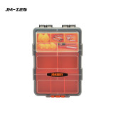 JAKEMY JM-Z20 Portable Lightweight Double-layer Mini Plastic Components Storage Box Tool Box for Small Parts Case for Component