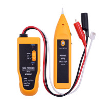 CHIPAL WH806C Ethernet Network Cable Tester Telephone Phone Wire Tracker Tracer Line Finderfor Cat5 Cat6 RJ45 RJ11 Finder Tools