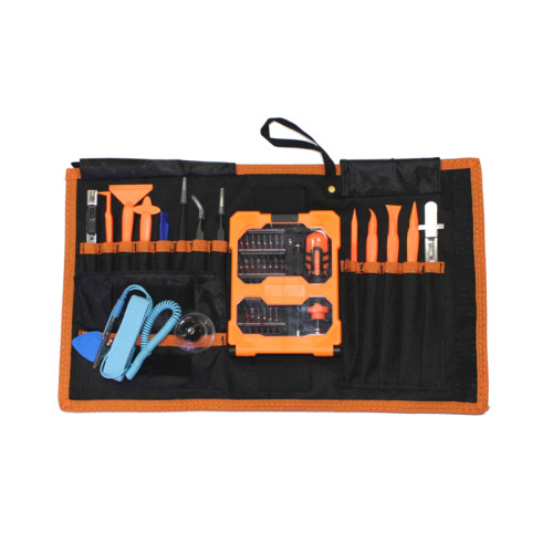 Jakemy JM-P59 50 in 1 screwdriver set with crowbar, tweezer for phone repairing