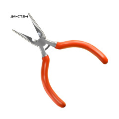 JAKEMY JM-CT2-1 High Quality Mini Pliers 5 Inches Long Nose Pliers with Rubber Handle for DIY Repair