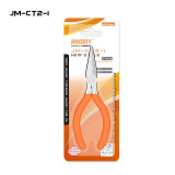 JAKEMY JM-CT2-1 High Quality Mini Pliers 5 Inches Long Nose Pliers with Rubber Handle for DIY Repair