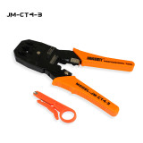 JAKEMY JM-CT4-3 Factory Wholesale High Quality Network Cable Hand Tool Crimping Pliers for Cellphone Laptop Game Pad DIY Repair