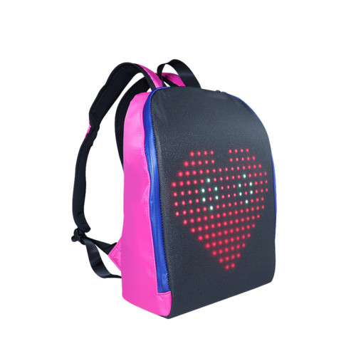 LED flash point backpack
