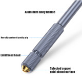 QIANLI iHilt 012 Low center of gravity knife hilt aluminium alloy non-slip Wear resistance Chip IC for mobile phone maintenance